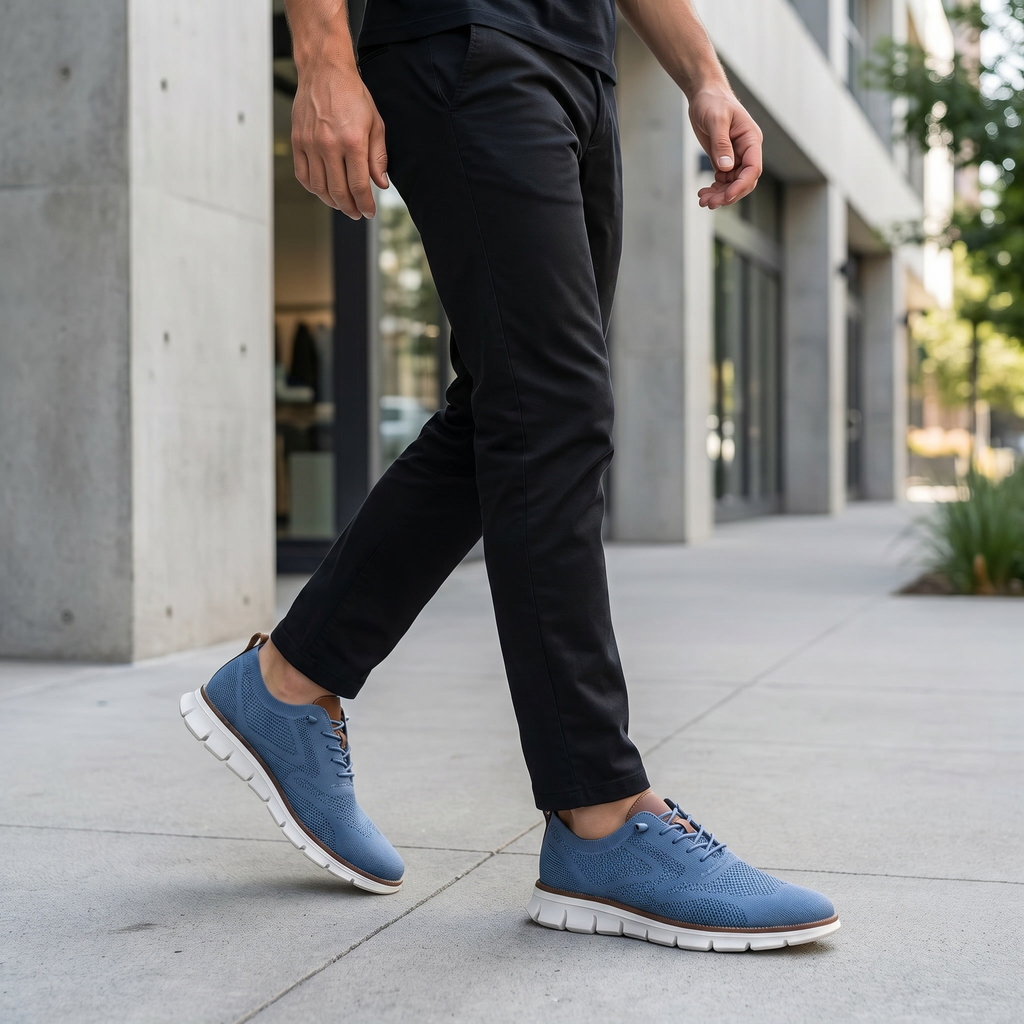 Álvaro – Zapatos de hombre en tejido de malla