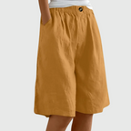 Delia | Shorts amplios de cintura elástica Ella