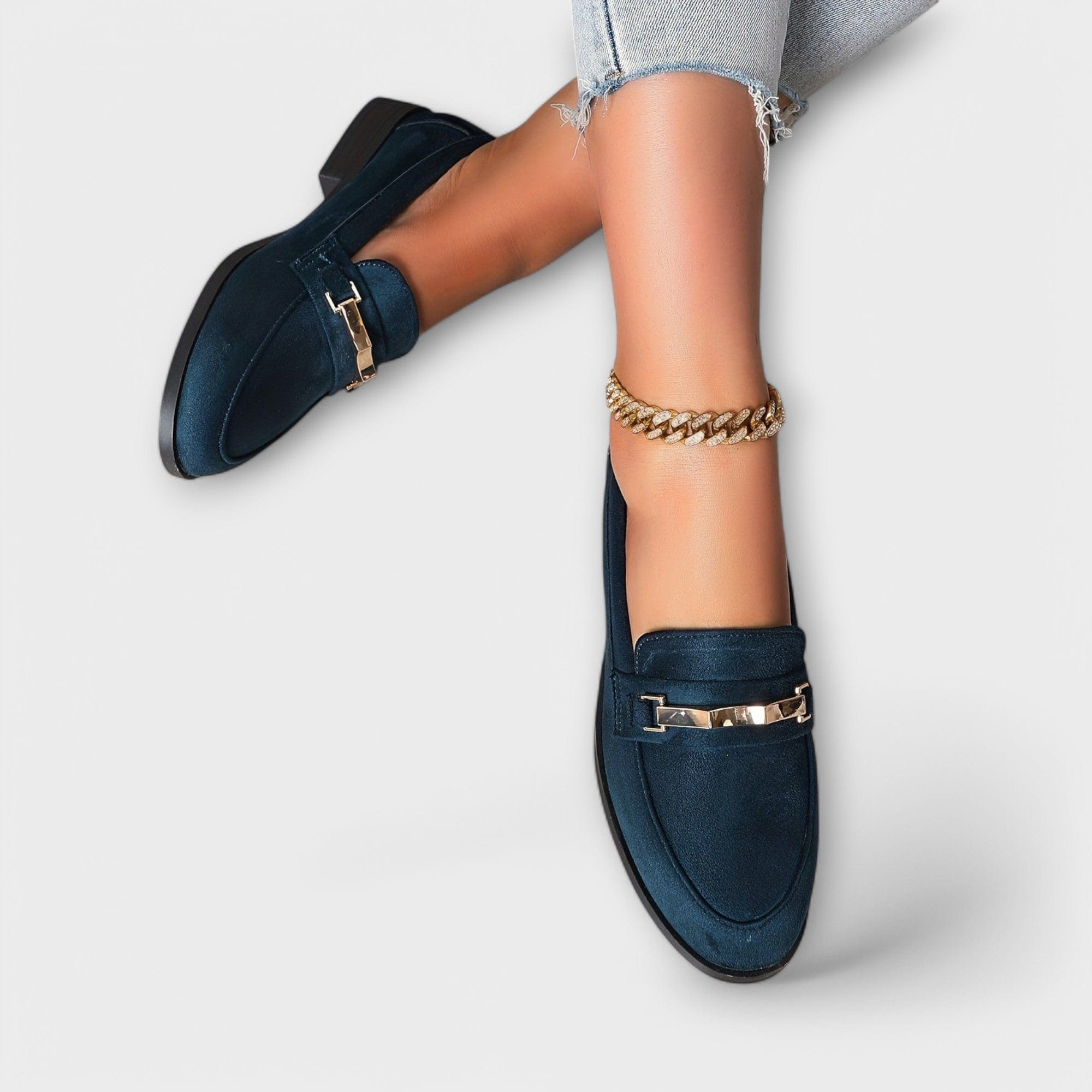 Noémie | Mocasines de ante