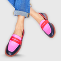 Franca | Mocasín bicolor