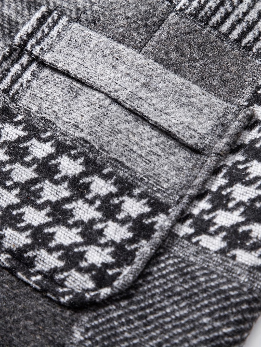 Antonio | Chaleco de tweed con patrón de espiga para hombres