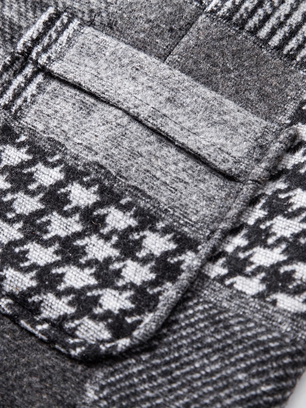 Antonio | Chaleco de tweed con patrón de espiga para hombres
