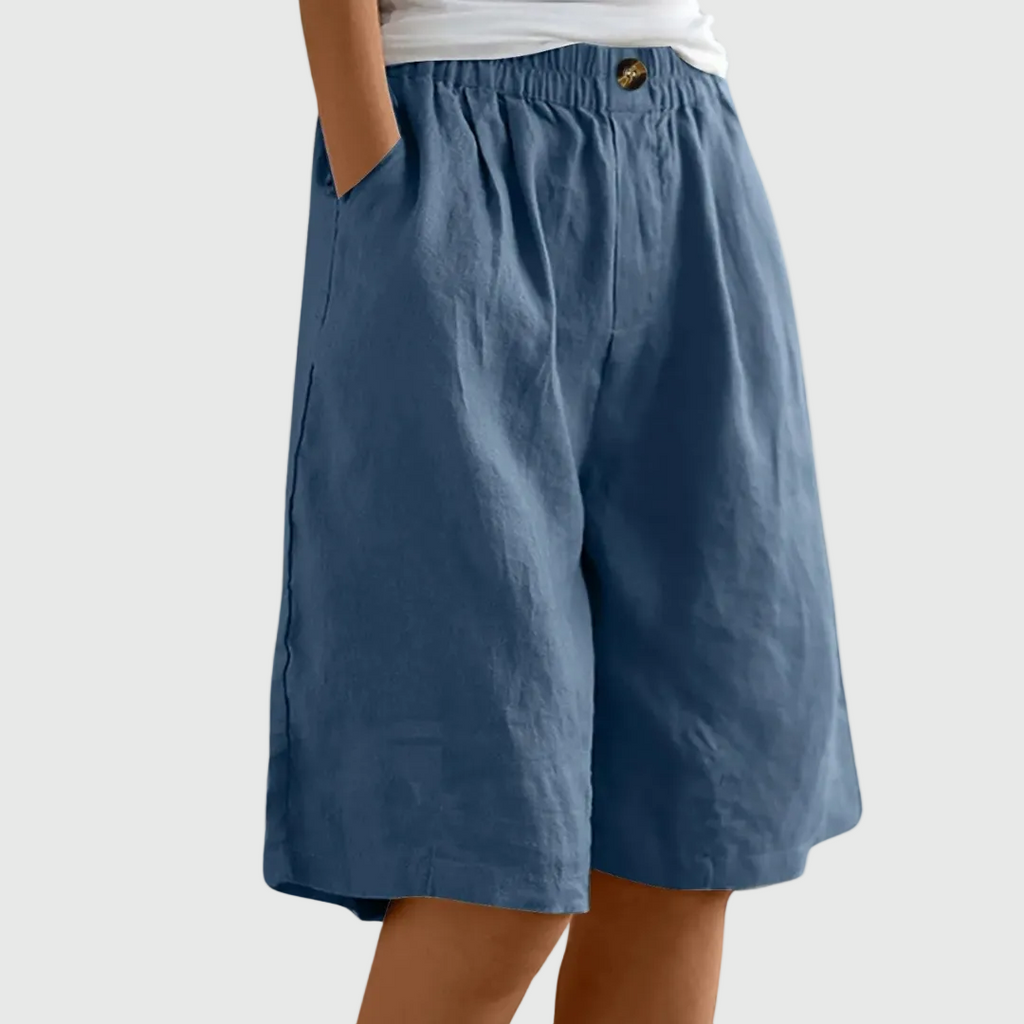 Delia | Shorts amplios de cintura elástica Ella
