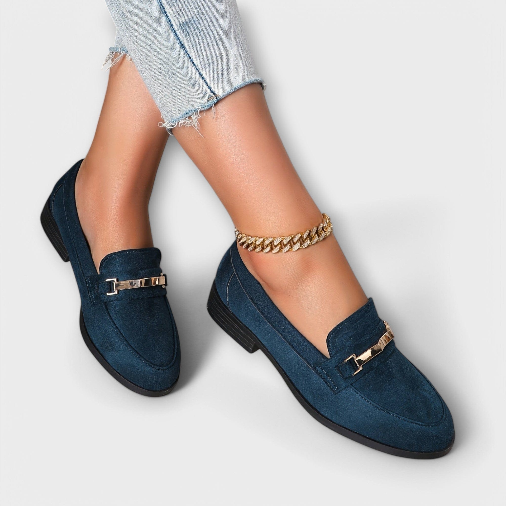 Noémie | Mocasines de ante