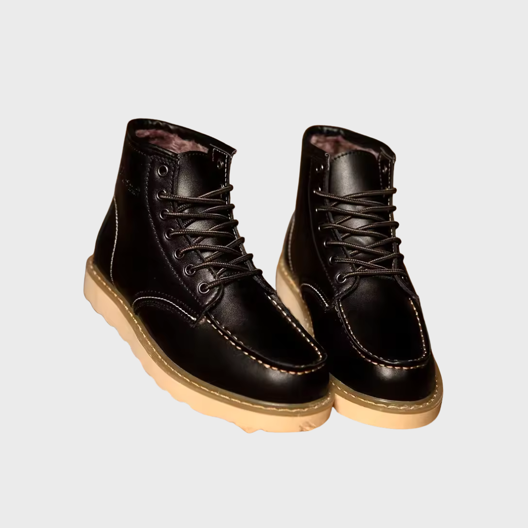 MARIO – botas retro de cuero genuino