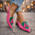 Eliza | Sandalias con tiras y pompones