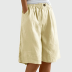 Delia | Shorts amplios de cintura elástica Ella