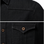 Camisa vaquera de algodón AdaptiveFit: Confeccionada para hombre