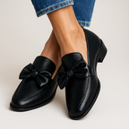 CLAUDIA | Mocasines elegantes con lazo