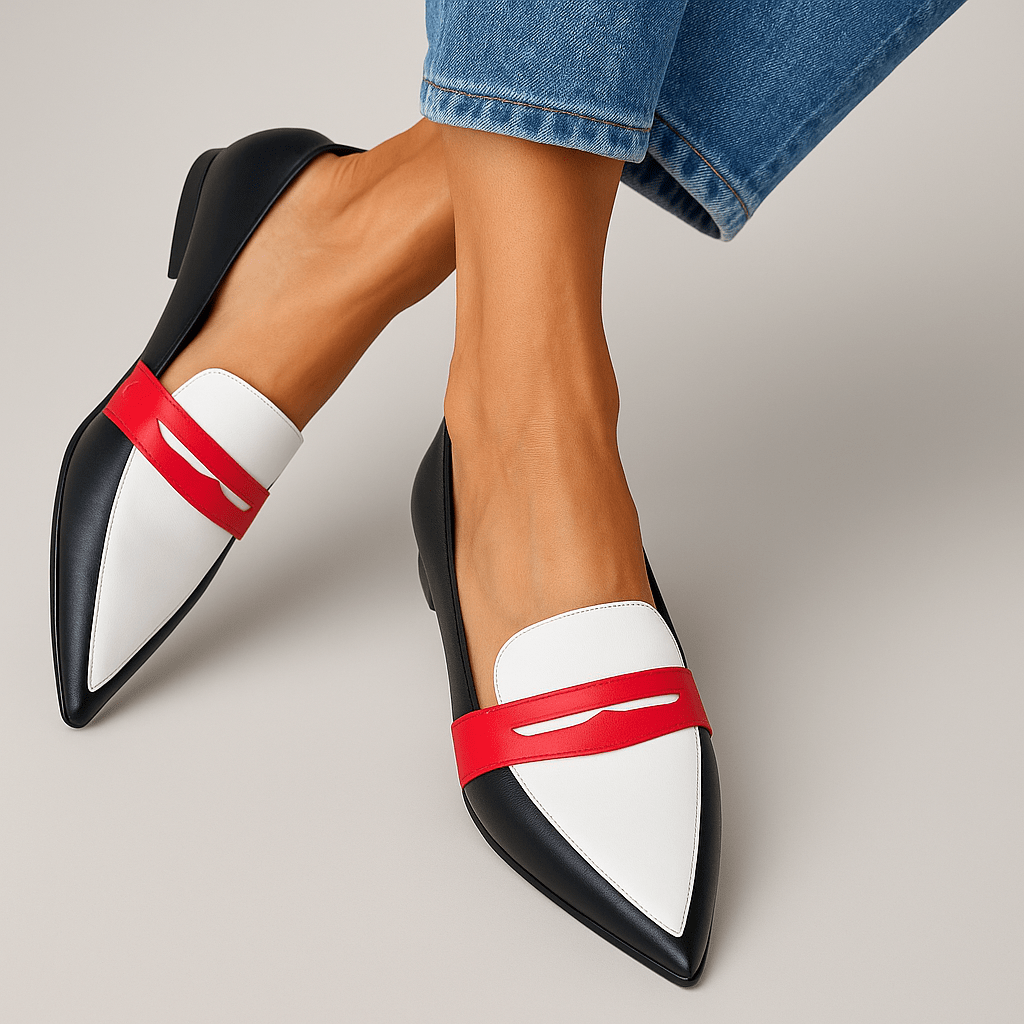 Chiara | Mocasines con bloques de color