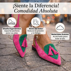 Eliza | Sandalias con tiras y pompones