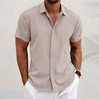 Aleandro | Polo de lino para verano – Ligero y transpirable
