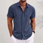 Aleandro | Polo de lino para verano – Ligero y transpirable