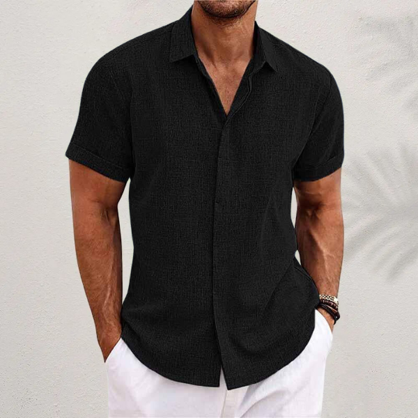 Aleandro | Polo de lino para verano – Ligero y transpirable