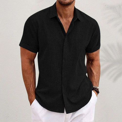 Aleandro | Polo de lino para verano – Ligero y transpirable