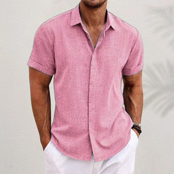 Aleandro | Polo de lino para verano – Ligero y transpirable