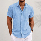 Aleandro | Polo de lino para verano – Ligero y transpirable