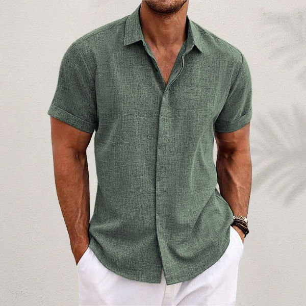 Aleandro | Polo de lino para verano – Ligero y transpirable