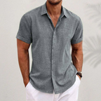 Aleandro | Polo de lino para verano – Ligero y transpirable