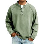 SAMY| Camisa Henley vintage