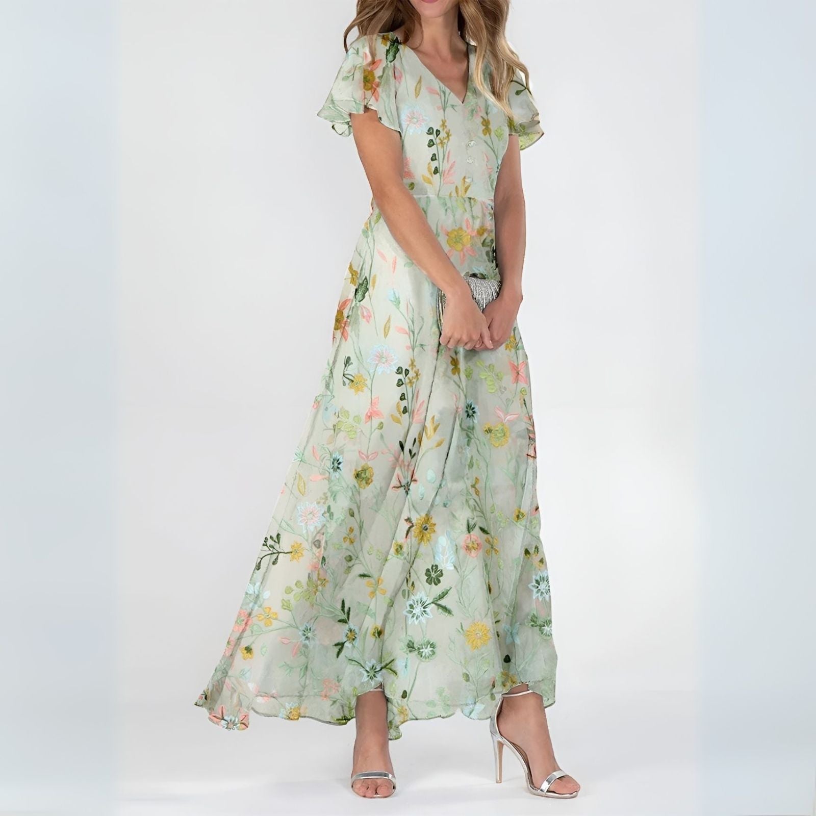 Carmen | Vestido de lujo que oculta el abdomen