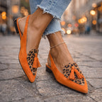 Eliza | Sandalias con tiras y pompones