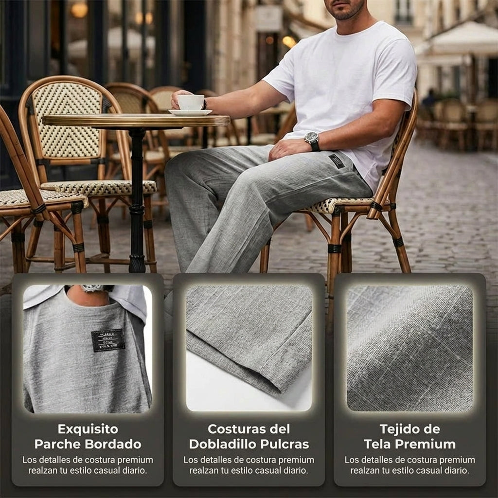 Juan | Pantalón ligero de corte recto