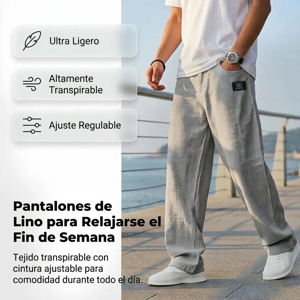 Juan | Pantalón ligero de corte recto