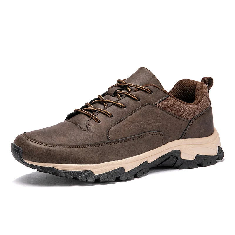 Mario - Zapatilla ortopédica de piel para hombre