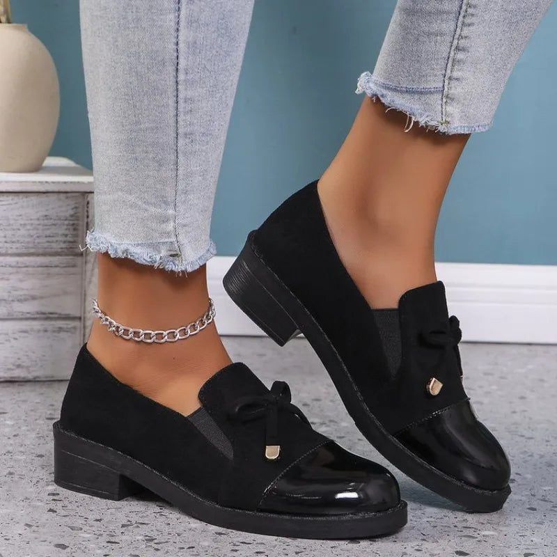 Zara - Mocasines de plataforma gruesa para mujer