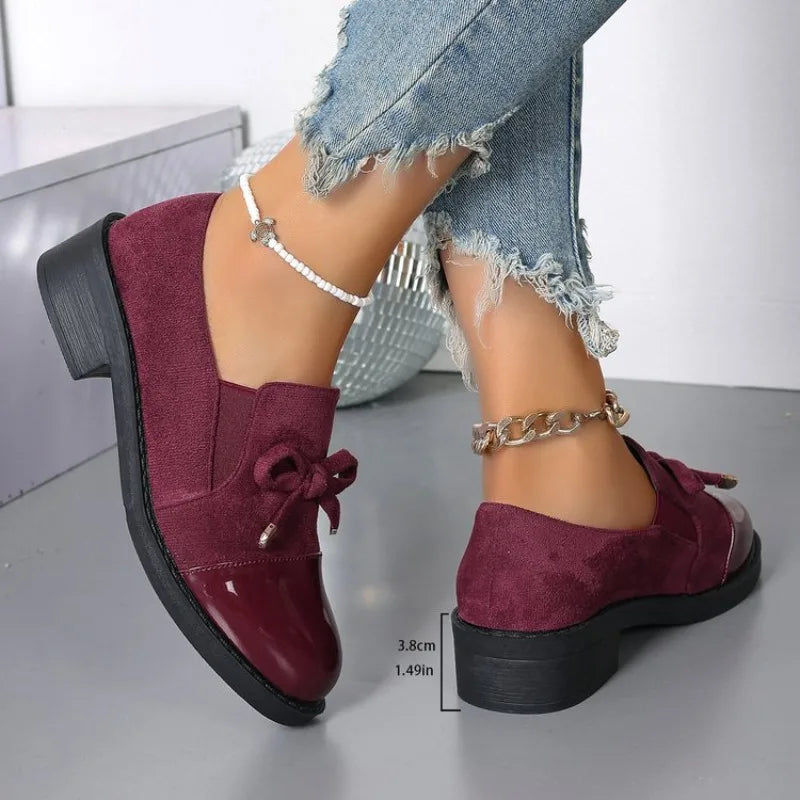 Zara - Mocasines de plataforma gruesa para mujer