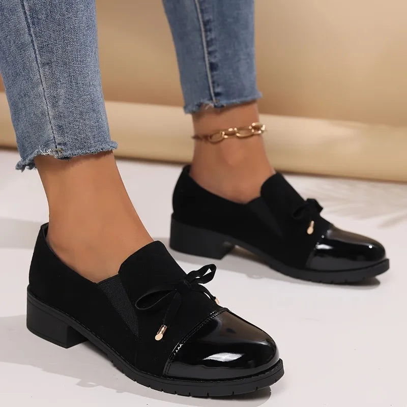 Zara - Mocasines de plataforma gruesa para mujer