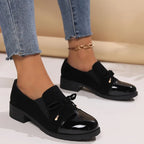 Zara - Mocasines de plataforma gruesa para mujer