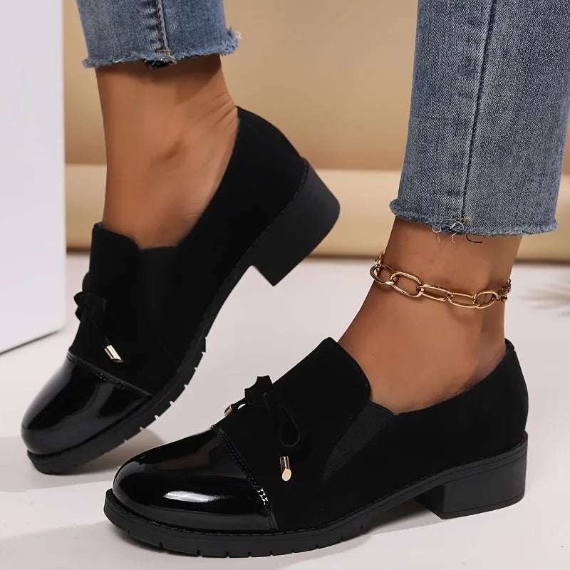Zara - Mocasines de plataforma gruesa para mujer