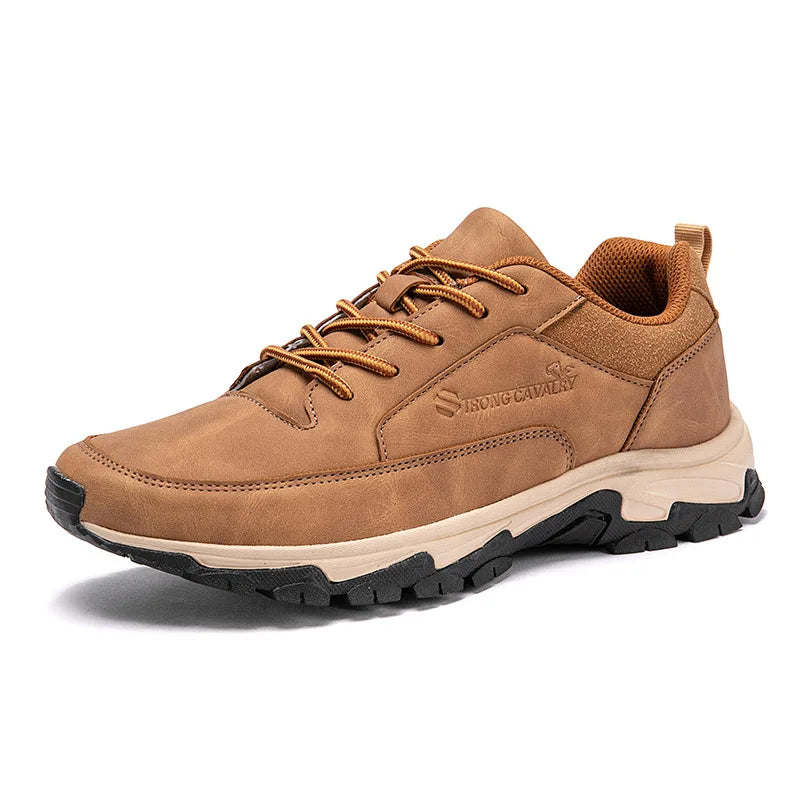 Mario - Zapatilla ortopédica de piel para hombre