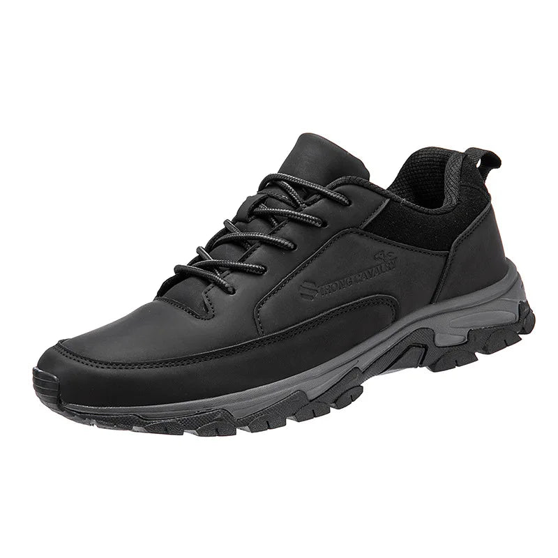 Mario - Zapatilla ortopédica de piel para hombre