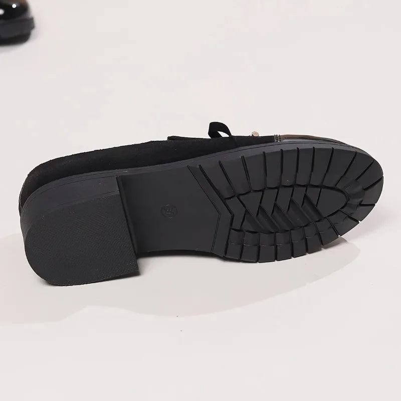 Zara - Mocasines de plataforma gruesa para mujer