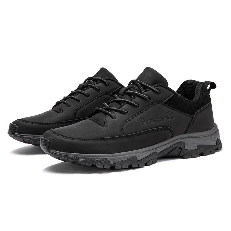 Mario - Zapatilla ortopédica de piel para hombre