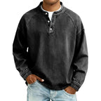 SAMY| Camisa Henley vintage