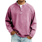 SAMY| Camisa Henley vintage