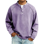 SAMY| Camisa Henley vintage