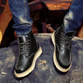 MARIO – botas retro de cuero genuino