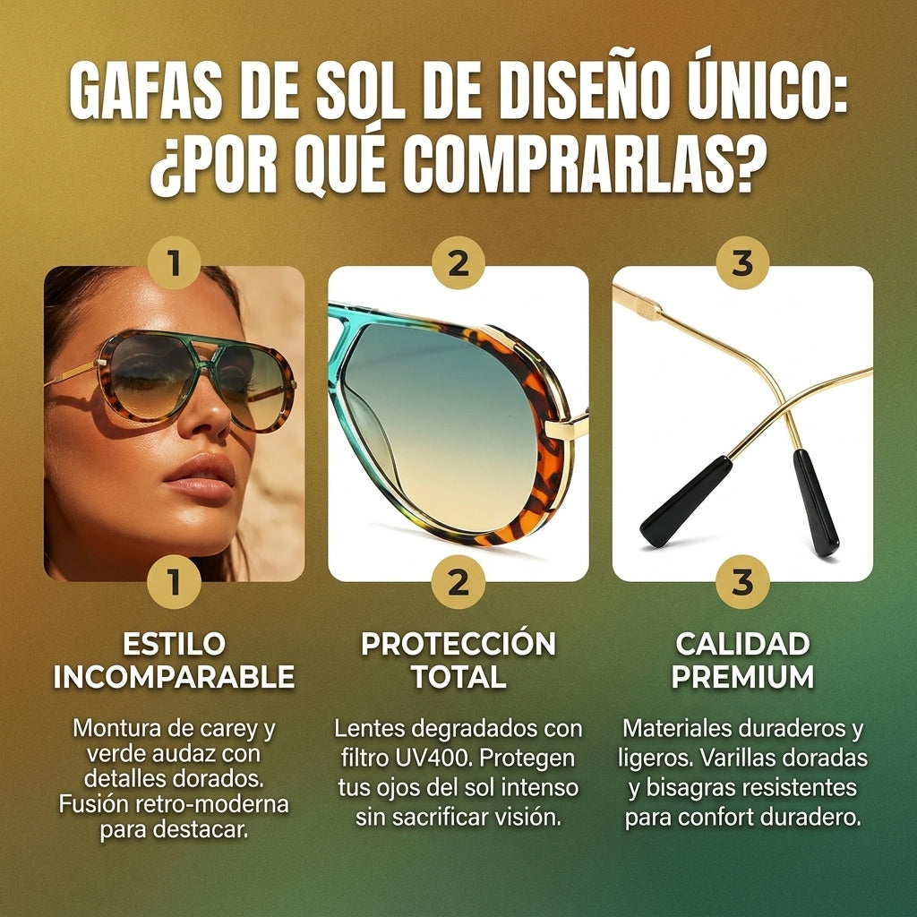 Gafas de sol aviador Panther