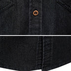 Camisa vaquera de algodón AdaptiveFit: Confeccionada para hombre