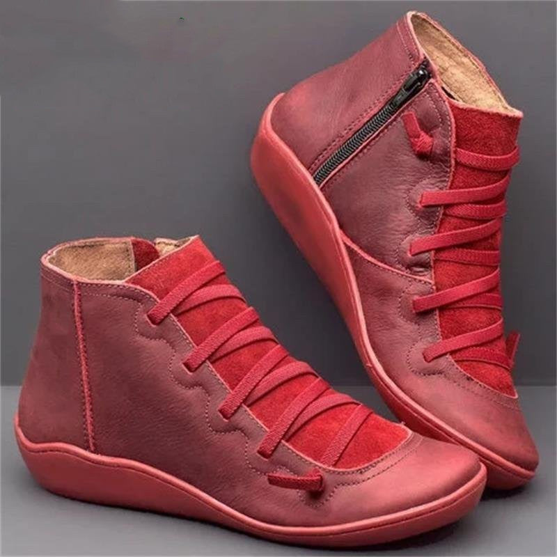 Julia - Bota cómoda Ancha, con soporte y apta para la artrosis (Oferta temporal: 1+1 gratis)