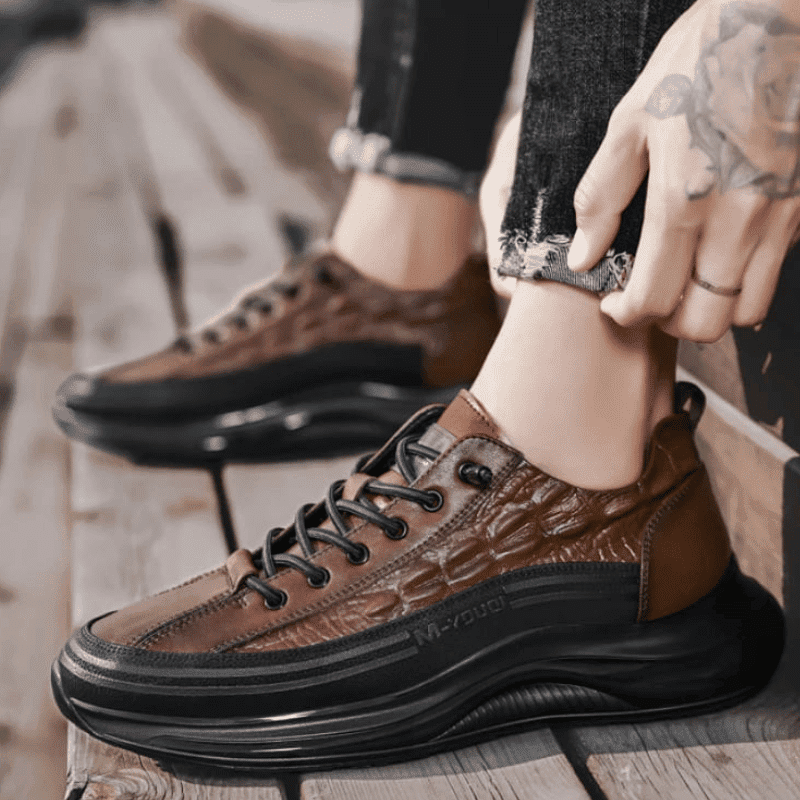 Julian - Zapatillas de Hombre Cocodrilo