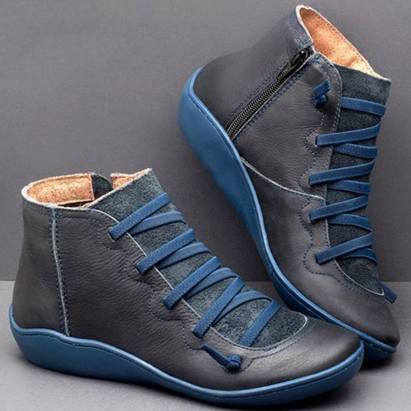 Julia - Bota cómoda Ancha, con soporte y apta para la artrosis (Oferta temporal: 1+1 gratis)