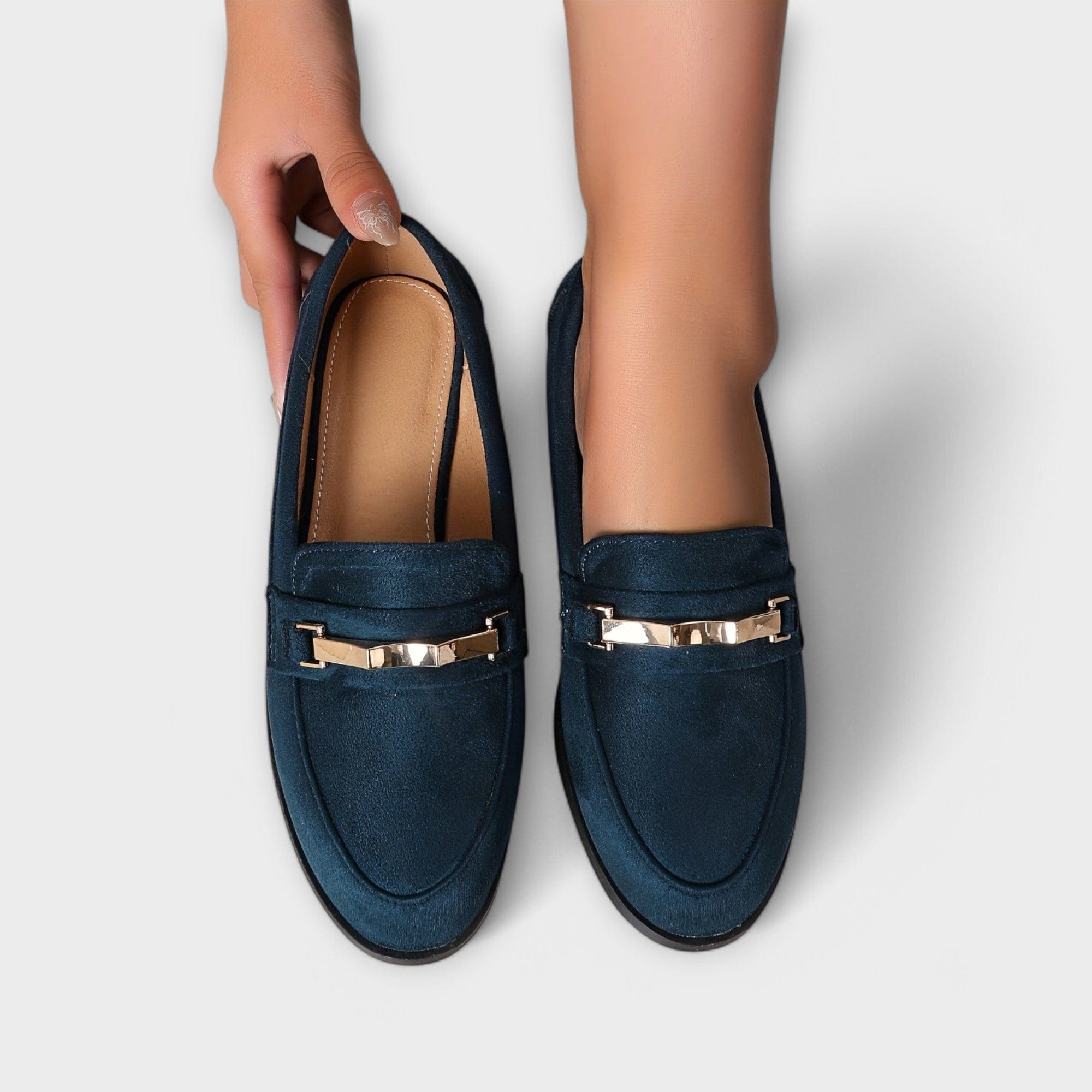 Noémie | Mocasines de ante