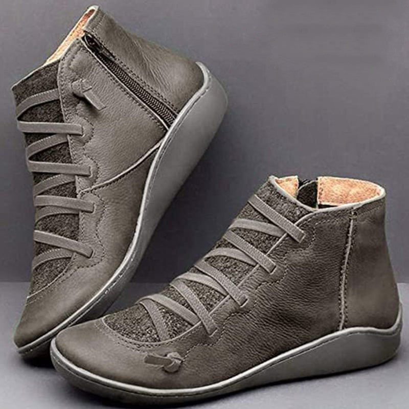 Julia - Bota cómoda Ancha, con soporte y apta para la artrosis (Oferta temporal: 1+1 gratis)