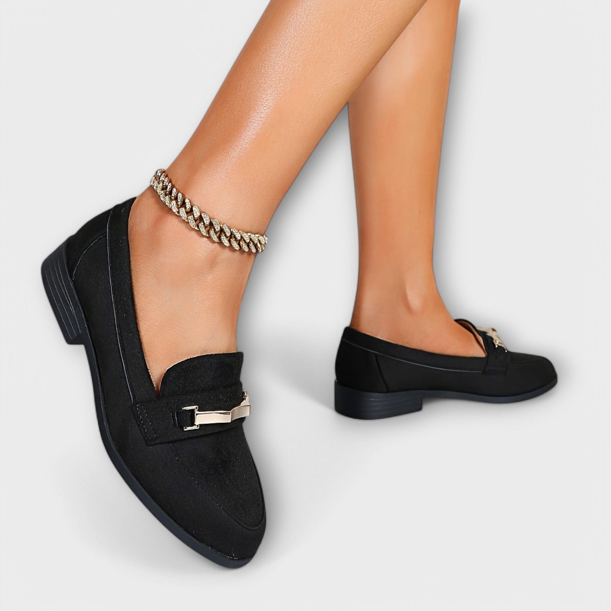 Noémie | Mocasines de ante